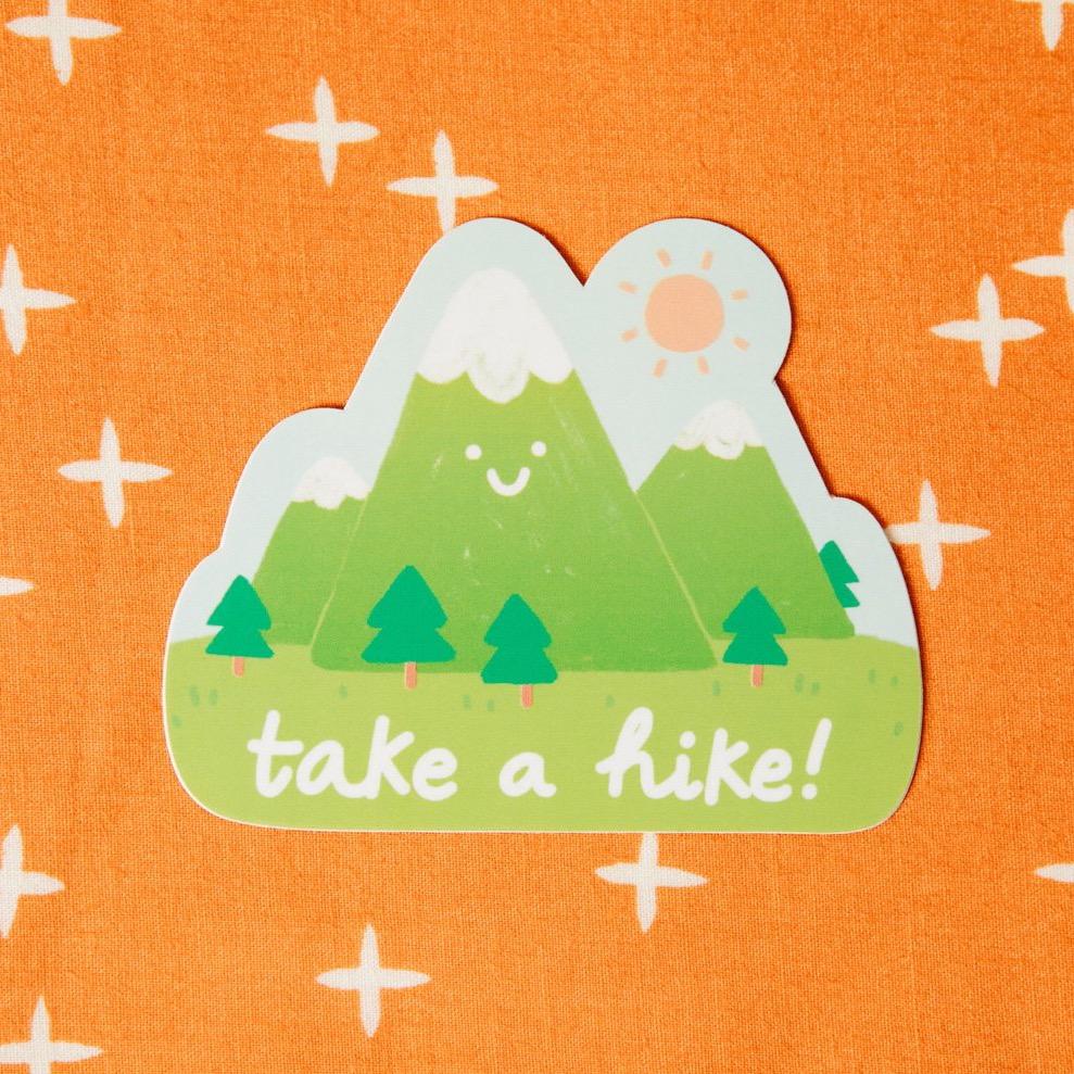 Stickers: Take a hike