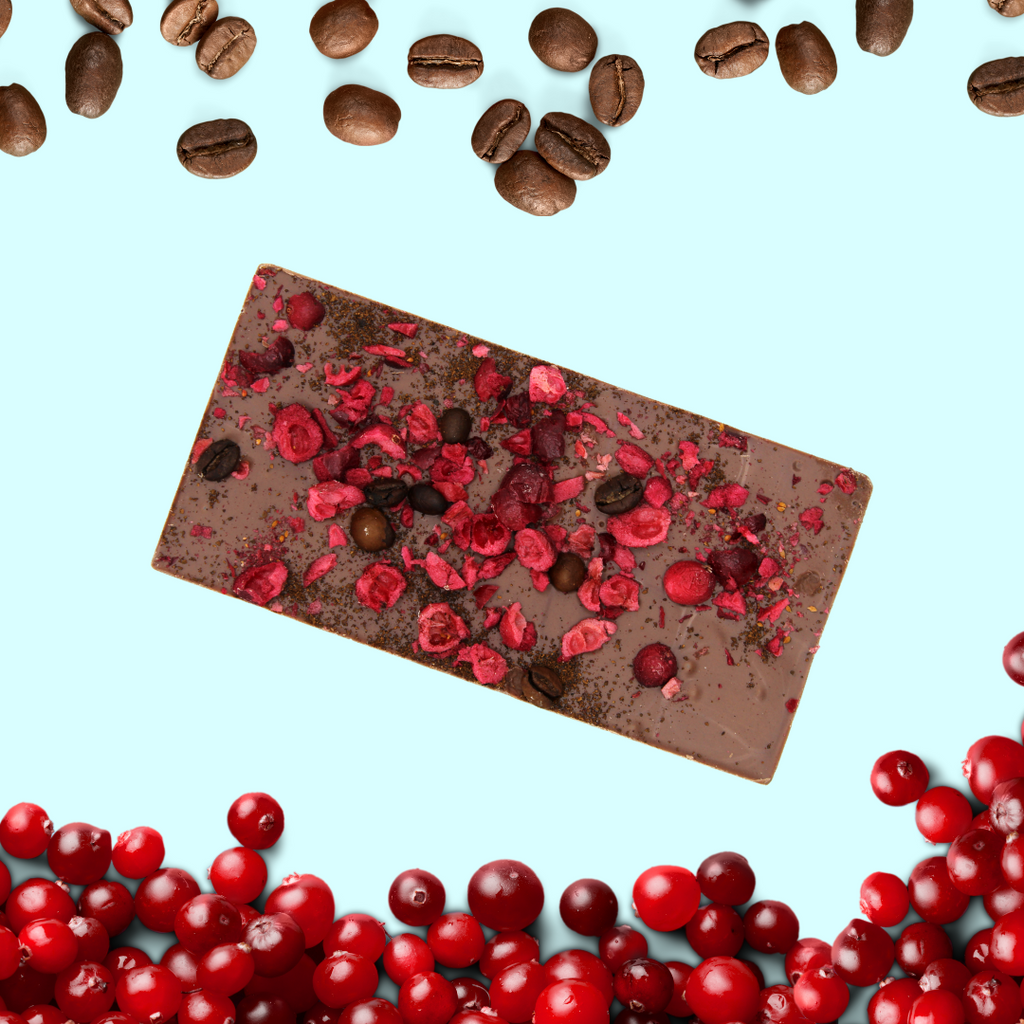 Gourmet Milk Chocolate: Cranberries & Coffee